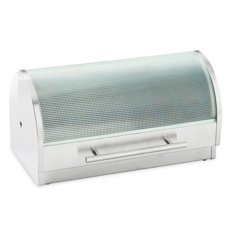 Stainless Steel and Glass Bread Box Williams Sonoma Australia